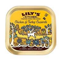 Lily's Kitchen Chicken And Turkey Casserole Wet Dog Food 150G