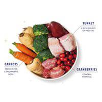 طعام الكلاب الرطب من ليليز كيتشن كريسماس ثري بيرد فيست - 400 جرام