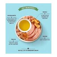 Lily's Kitchen Shredded Fillets Chicken & Mussels in Broth Wet Cat Food 70G