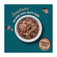 Lily's Kitchen Shredded Fillets Tuna And Salmon in Broth Wet Cat Food 70G