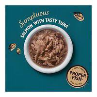 Lily's Kitchen Shredded Fillets Tuna And Salmon in Broth Wet Cat Food 70G
