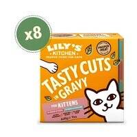 Lily's Kitchen Tasty Cuts in Gravy for Kittens Multipack 8X85G