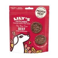 Lily's Kitchen The Best Ever Beef Mini Burgers Dog Treats - 70G