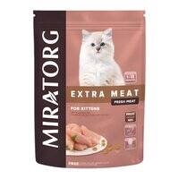 Miratorg EXTRA MEAT with Chicken Kitten Dry Food