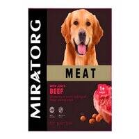 Miratorg MEAT with Juicy Beef for Medium and Large Breed Dog Dry Food