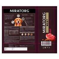 Miratorg MEAT with Juicy Beef for Medium and Large Breed Dog Dry Food