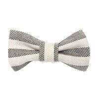 Mutts And Hounds Flint Stripe Bow Tie for Dogs