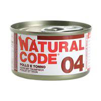 Natural Code Chicken And Tuna Cooking Water Wet Cat Food - 85G