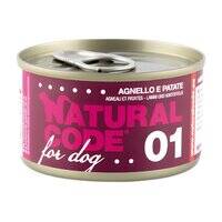 Natural Code Lamb And Potatoes Cooking Water Wet Dog Food - 90G