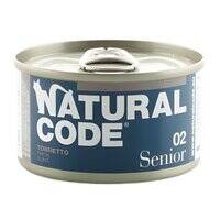 Natural Code Senior Tuna Wet Cat Food - 85G