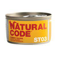Natural Code Steril 03 Tuna And Seaweeds Wet Cat Food - 85G