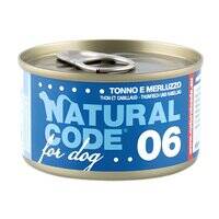 Natural Code Tuna And Codfish Cooking Water Wet Dog Food - 90G