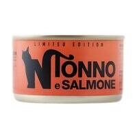 Natural Code Tuna And Salmon Cooking Water Wet Cat Food - 85G