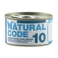 Natural Code Tuna and Whitebait Cooking Water Wet Cat Food - 85G