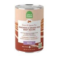 Open Farm Chicken And Grass Fed Beef Pate Wet Dog Food 354G