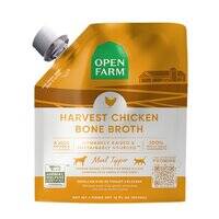 Open Farm Harvest Chicken Bone Broth Meal Topper for Dogs And Cats 12OZ