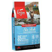 Orijen Six Fish Formula Protein-Rich Grain Free Diet Cat Dry Food