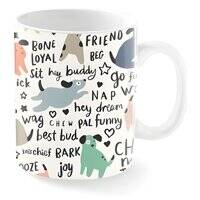 Petshop by Fringe Studio Dog Eared Montana Mug 205686-1