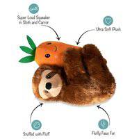 متجر الحيوانات الأليفة من فرينج ستوديو - لعبة كلب قطيفة لطيفة على شكل كسلان عيد الفصح على جزرة 204211-1