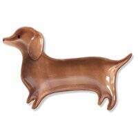 PetShop by Fringe Studio Julianna Swaney Doxie Trinket Tray 206108-1
