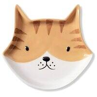 PetShop by Fringe Studio Julianna Swaney Tabby Kitty Trinket Tray 206110-1