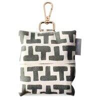 PetShop by Fringe Studio Megan Galante Odette Canvas Waste Bag Holder 206111-1