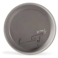 PetShop by Fringe Studio Nosey Dog Woof Stoneware Bowl 204036-1