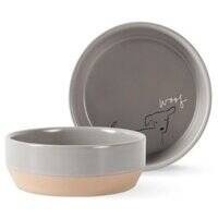PetShop by Fringe Studio Nosey Dog Woof Stoneware Bowl 204036-1