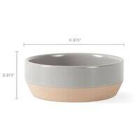 PetShop by Fringe Studio Nosey Dog Woof Stoneware Bowl 204036-1