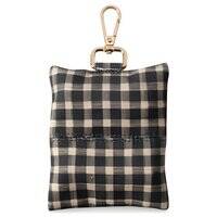 PetShop by Fringe Studio Painted Gingham Canvas Waste Bag Dispenser 204486-1