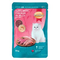 SMART HEART POUCH TUNA CHICKEN IN JELLY 85G 92