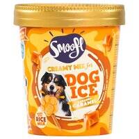 Smoofl Creamy Caramel Mix for Dog Ice with 10pcs Chew Sticks - 105G 106360-1