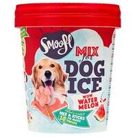 Smoofl Watermelon Mix for Dog Ice with 10pcs Chew Sticks - 105G 106372-1