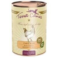 طعام كلاب تيرا كانيس الكلاسيكي بنكهة الدجاج الرطب 400 غرام SKU:102597-1