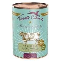 طعام الكلاب الرطب من تيرا كانيس بنكهة لحم البقر الخالي من الحبوب 400 غرام، رمز المنتج: 102601-1