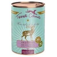 Terra Canis Grain Free Game Venison Dog Wet Food 400G 102603-1