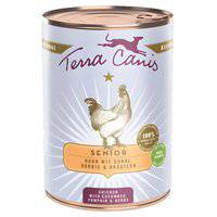 Terra Canis Senior Chicken with Cucumber Pumpkin & Herbs Dog Wet Food 400G 105623-1