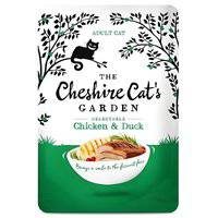 طعام القطط الرطب بنكهة الدجاج والبط من تشيشاير كاتس جاردن، 85 غرام، رقم المنتج: 102830-1