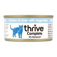 Thrive Complete Chicken And Liver with Vegetable Wet Cat Food