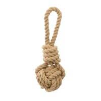 Trixie BE NORDIC Playing Rope with Woven-in Ball Toy for Dogs