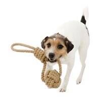 Trixie BE NORDIC Playing Rope with Woven-in Ball Toy for Dogs