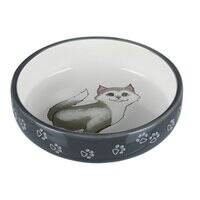 Trixie Ceramic Cat Bowl for Short-Nosed Breeds