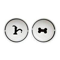 مجموعة تريكسي سيراميك للأكل على الأقدام للكلاب