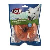 Trixie Denta Fun Chewing Ring with Chicken Dog Chew 110G