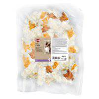 Trixie Natural And Dried Rabbit Skin With Fur Dog Treat - 500G