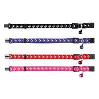 Trixie Paw Motif Elastic Cat Collar