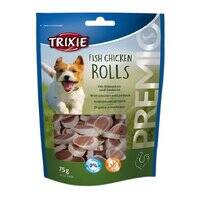 Trixie Premio Fish Chicken Rolls Dog Treats 75G