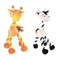 Trixie Rope animal with Tennis Ball Toy for Dogs