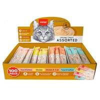 Wanpy Assorted Creamy Cat Treats – 4 Flavors - 100p