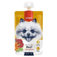 Wanpy  Beef and Carrot Dog Meat Paste with Probiotics 90g